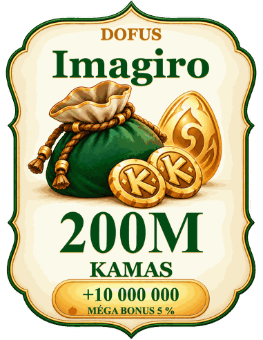 Acheter 200M kamas Imagiro