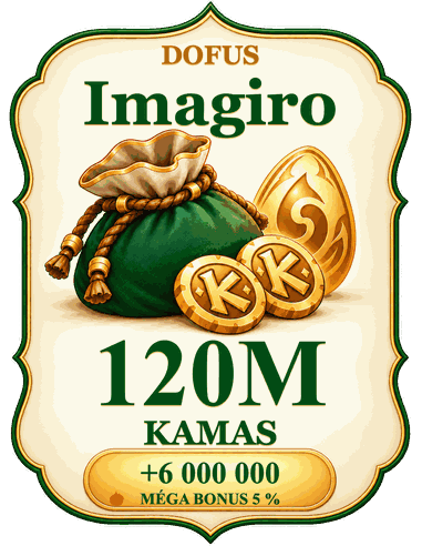 Buy 120M kamas Imagiro