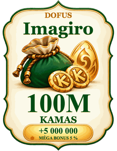 Buy 100M kamas Imagiro