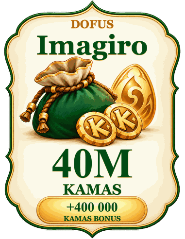 Buy 40M kamas Imagiro
