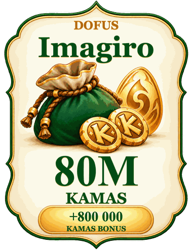 Buy 80M kamas Imagiro
