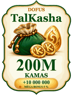 Acheter 200M kamas TalKasha