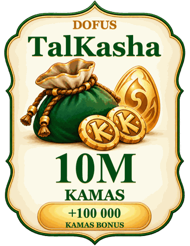 Buy 10M kamas TalKasha