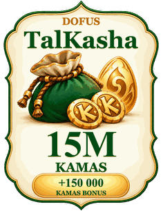 Acheter 15M kamas TalKasha