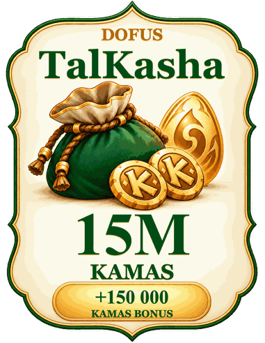 Buy 15M kamas TalKasha