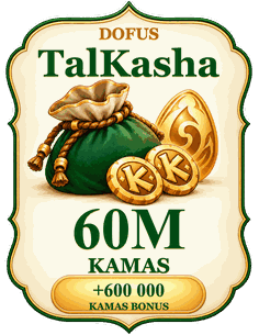 Acheter 60M kamas TalKasha