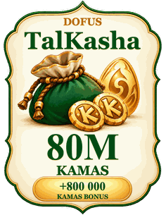 Acheter 80M kamas TalKasha