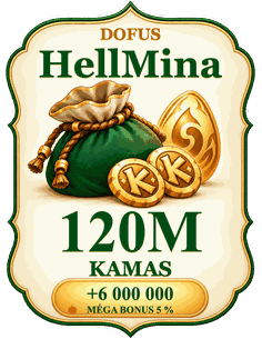 Acheter 120M kamas HellMina