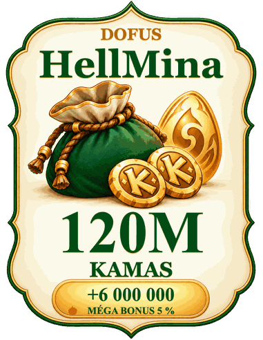 Buy 120M kamas HellMina