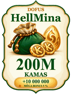 Acheter 200M kamas HellMina