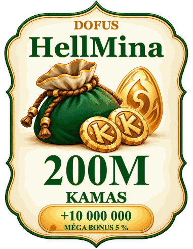 Acheter 200M kamas HellMina