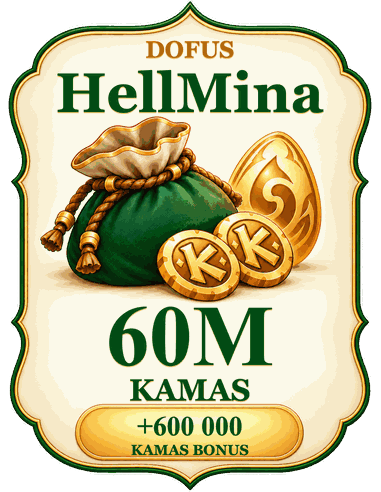 Buy 60M kamas HellMina