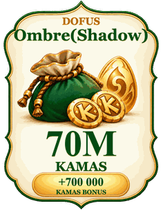 Buy 70M kamas Ombre(Shadow)