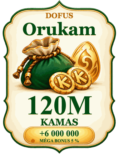 Acheter 120M kamas Orukam