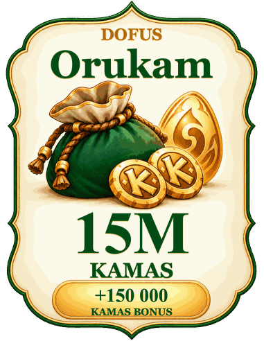 Acheter 15M kamas Orukam