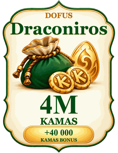 Buy 4M kamas Draconiros