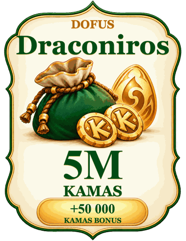 Buy 5M kamas Draconiros
