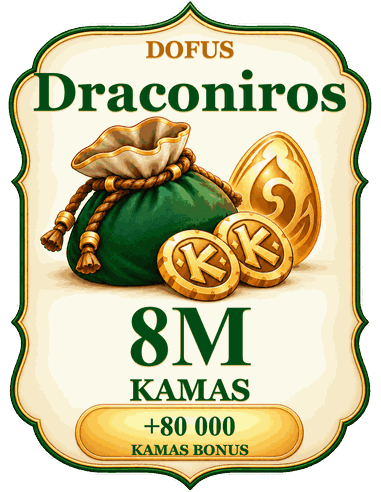 Buy 8M kamas Draconiros