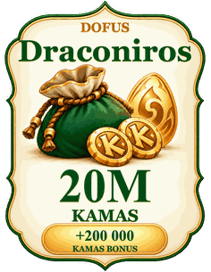 Acheter 20M kamas Draconiros