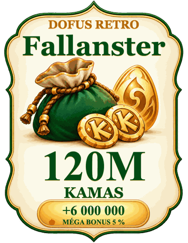 Acheter 120M kamas Fallanster