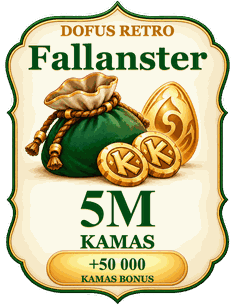 Buy 5M kamas Fallanster