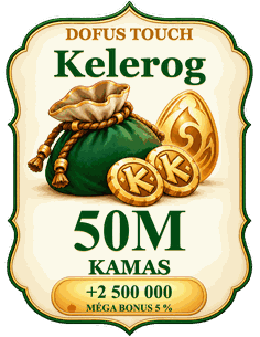 Buy 50M kamas Kelerog