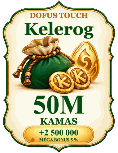 Buy 50M kamas Kelerog