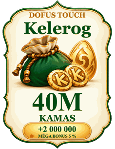 Buy 40M kamas Kelerog
