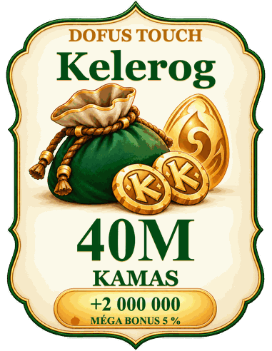 Buy 40M kamas Kelerog