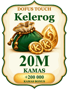 Buy 20M kamas Kelerog