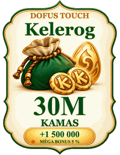 Buy 30M kamas Kelerog
