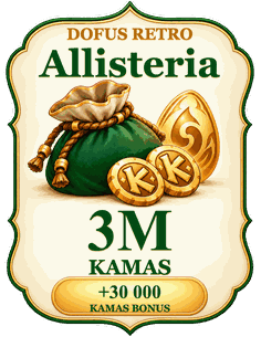 Buy 3M kamas Allisteria