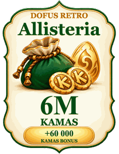 Buy 6M kamas Allisteria
