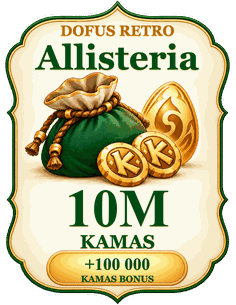 Buy 10M kamas Allisteria