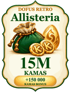 Buy 15M kamas Allisteria