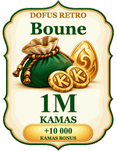 Buy 1M kamas Boune