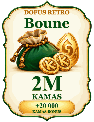 Buy 2M kamas Boune