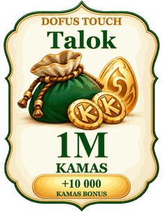 Buy 1M kamas Talok