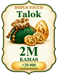 Buy 2M kamas Talok