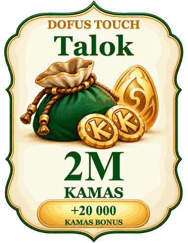 Acheter 2M kamas Talok