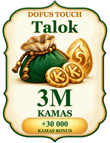 Acheter 3M kamas Talok