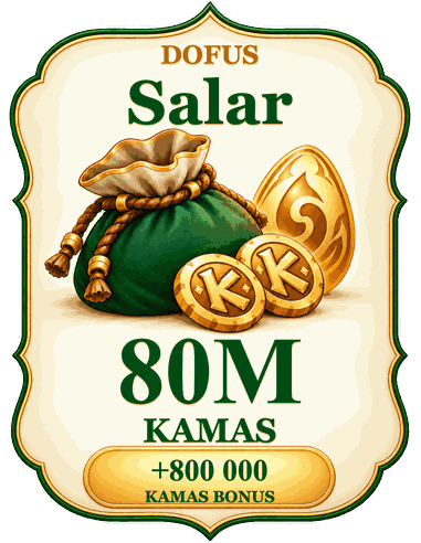 Buy 80M kamas Salar