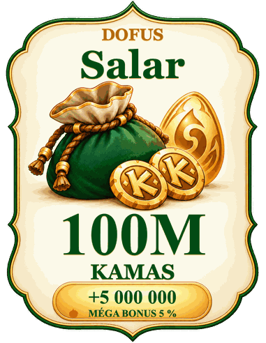 Buy 100M kamas Salar