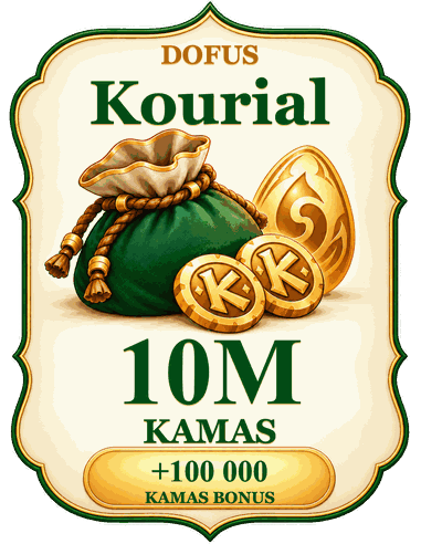 Acheter 10M kamas Kourial