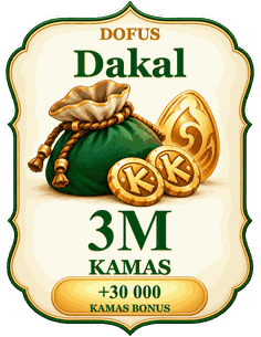 Buy 3M kamas Dakal