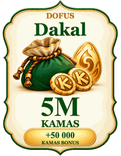 Buy 5M kamas Dakal