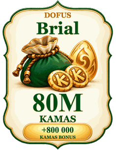 Buy 80M kamas Brial