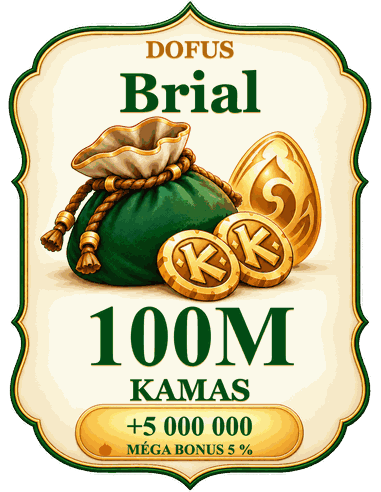 Buy 100M kamas Brial