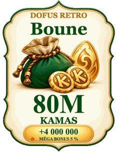Buy 80M kamas Boune