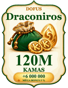 Acheter 120M kamas Draconiros